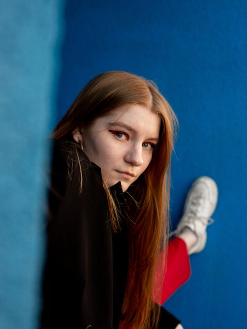 Portrait of a Redhead Woman