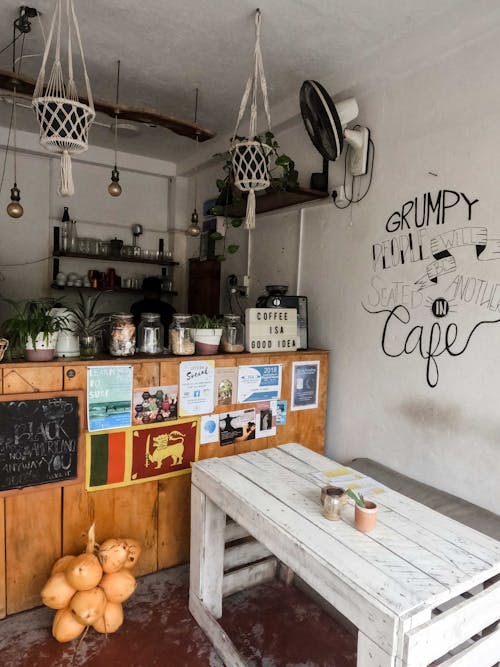 The Interior of a Café