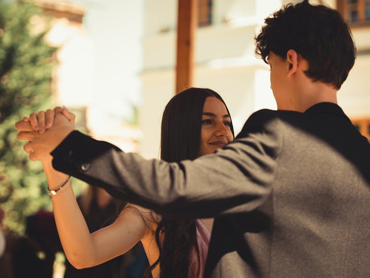 Young Couple Dancing 