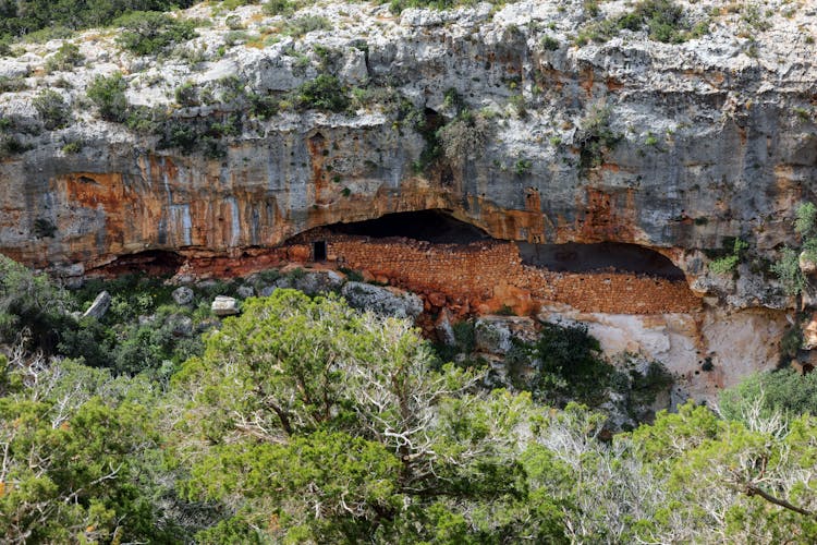 Eroded Rock Formation