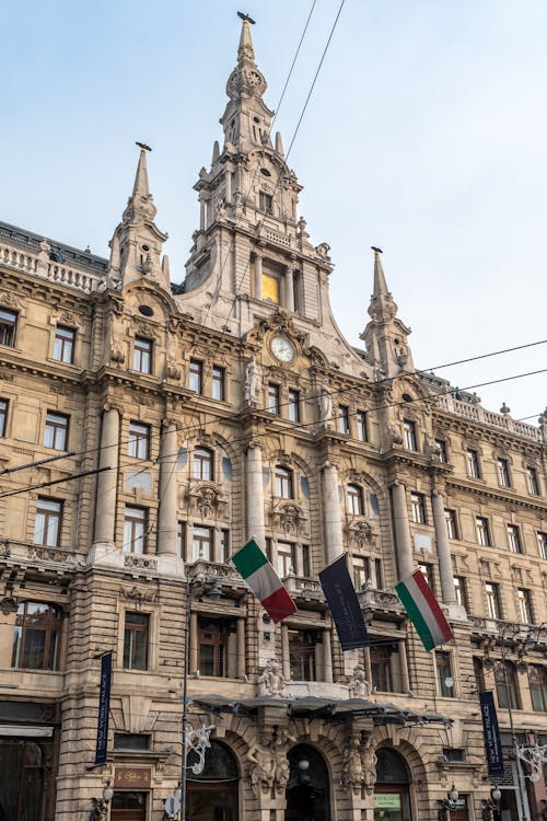 Free Facade of the New York Palace, Budapest Stock Photo