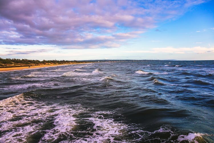 Waves In Vast Sea