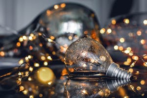 Close-Up Photography of Bulb on Water