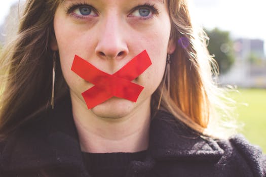 Free stock photo of woman, girl, cross, awareness