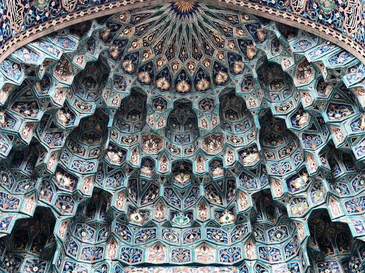 Ceiling Of The Saint Petersburg Mosque, St. Petersburg