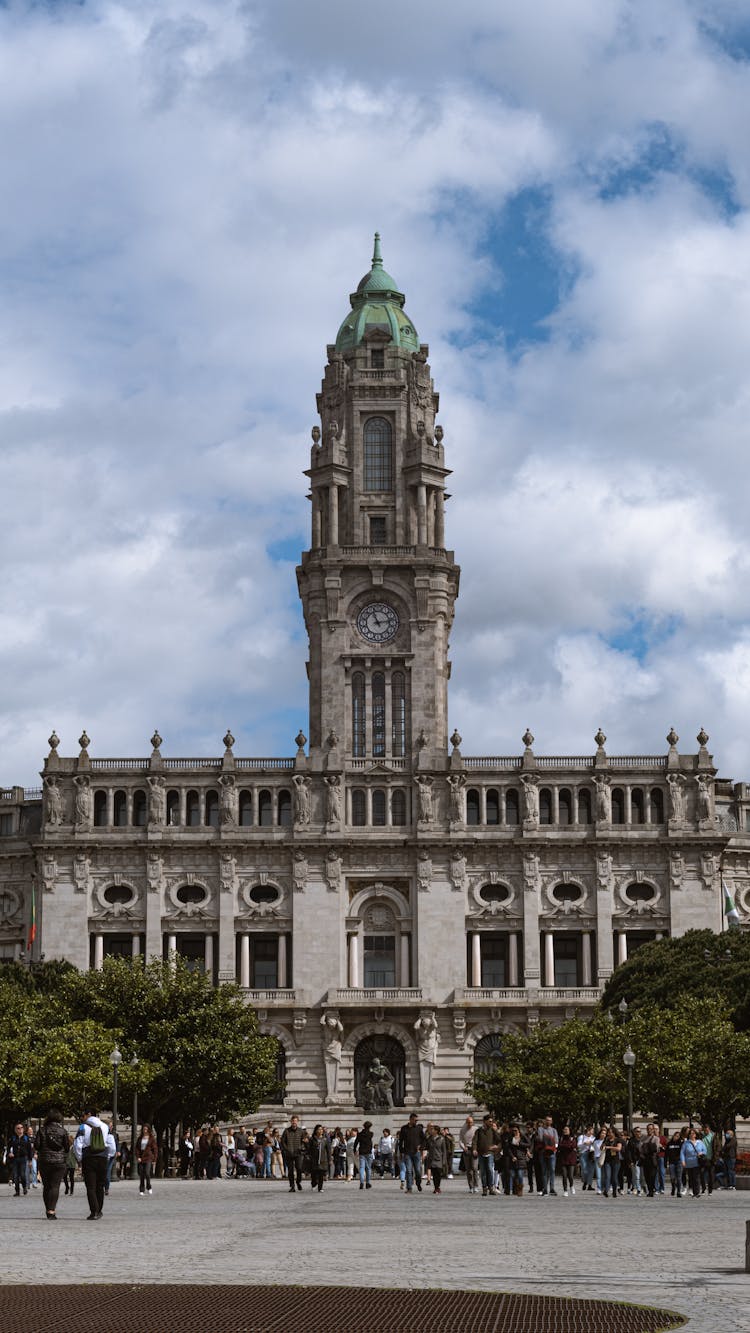 The Camara Municipal Do Porto In Portugal