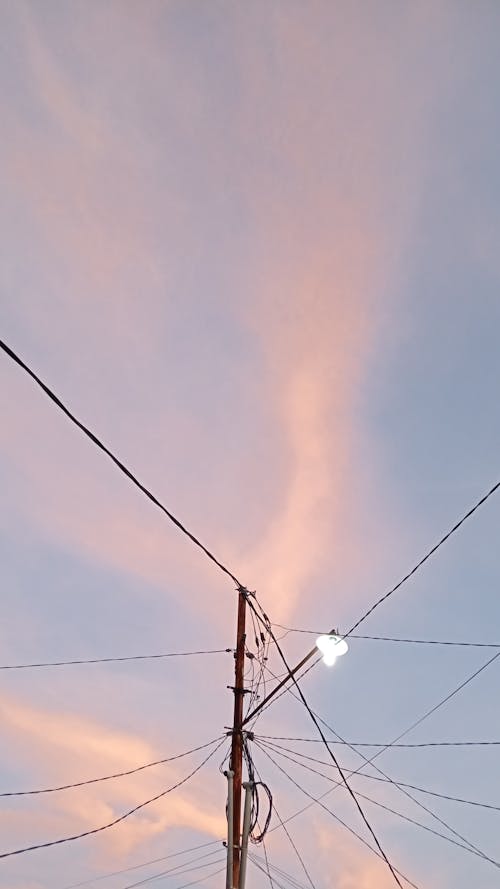 Free stock photo of clouds in the sky, golden sky, morninglight