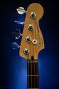 Close-Up Photography of Brown Fender Guitar Headstock