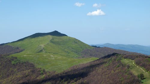 Foto d'estoc gratuïta de bieszczady, cel blau, cims