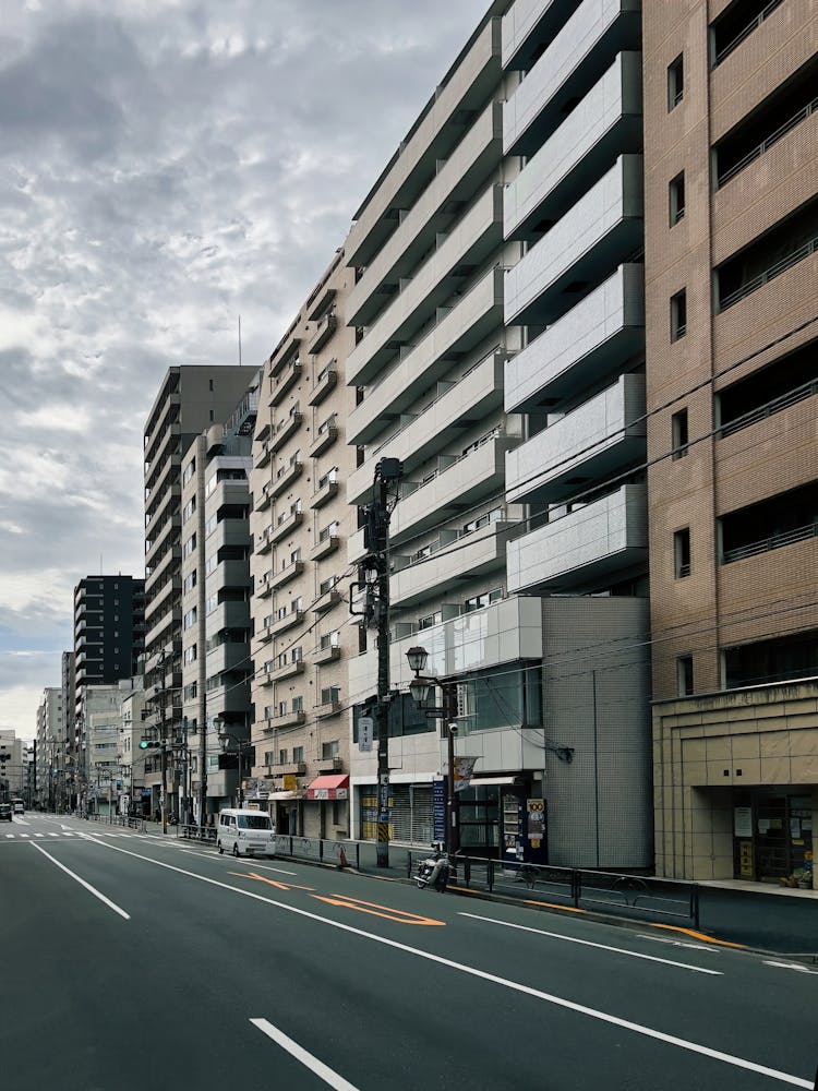 City Buildings In Tokyo, Japan