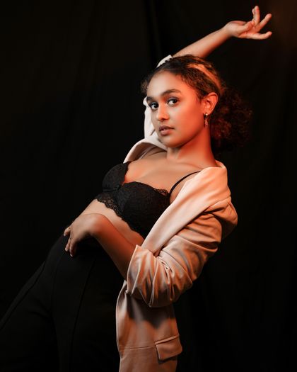 Stylish portrait in a blazer — photo by Tanya Gupta on Pexels