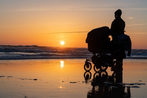 бесплатная Бесплатное стоковое фото с волны, восход, горизонт Стоковое фото
