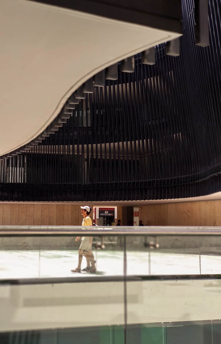 Tourists In Museum