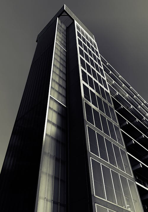 Low Angle Shot of High-rises Building 