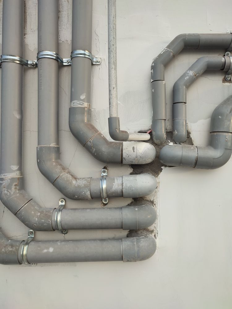 Plumbing pipework installation