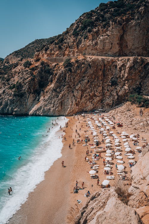 Foto profissional grátis de areia, corroído, costa