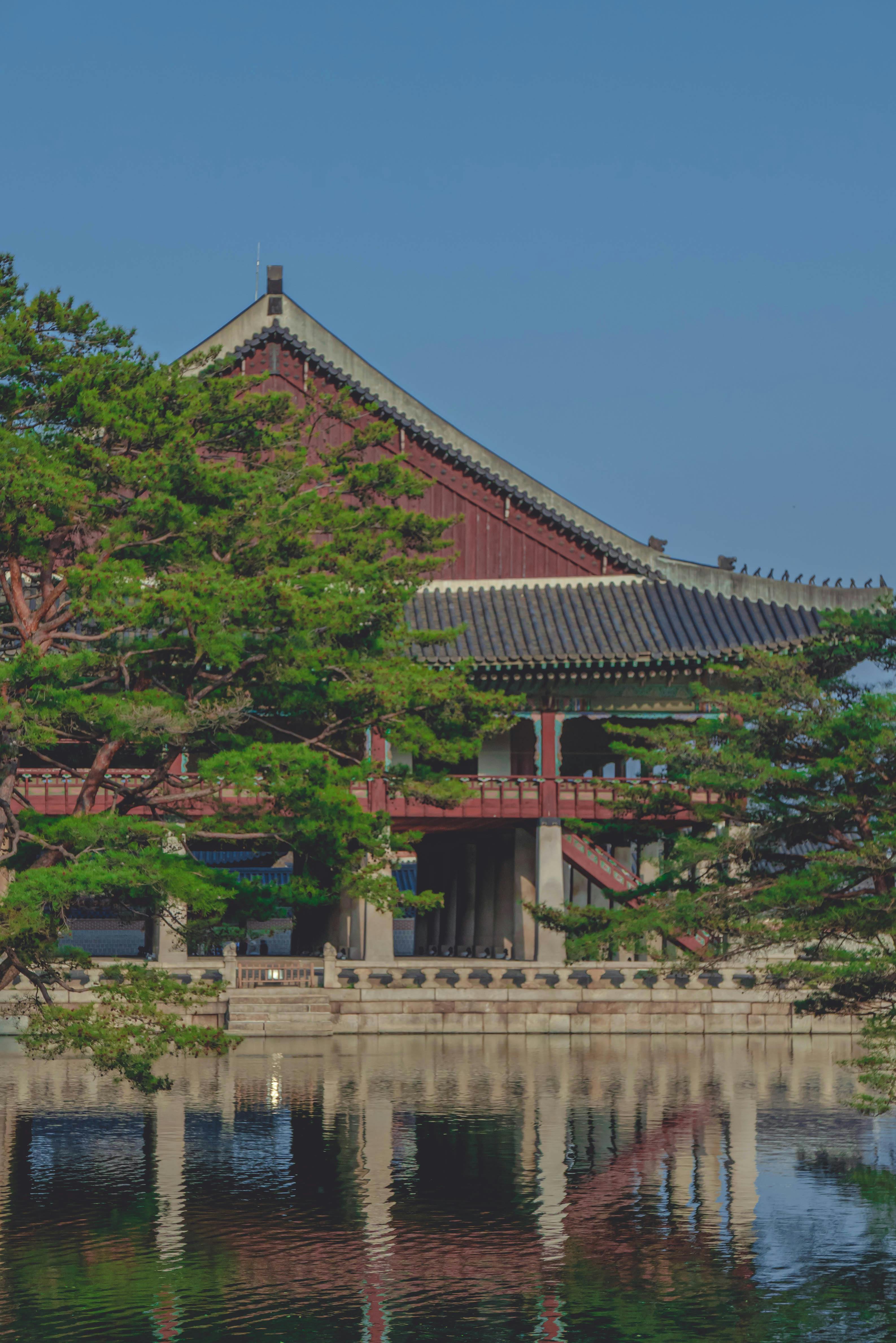 Photo of a Gyeonghoeru Pavilion, Seul, South Korea · Free Stock Photo
