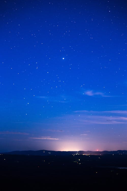 무료 가벼운, 밤, 별의 무료 스톡 사진