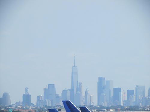 Photos gratuites de aéroport, gratte-ciel, new york city