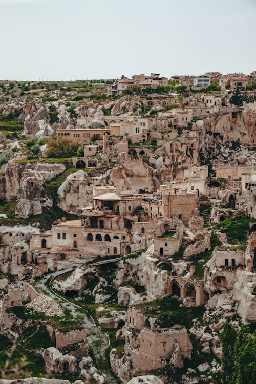 Photos gratuites de bâtiments, caillou, cappadoce