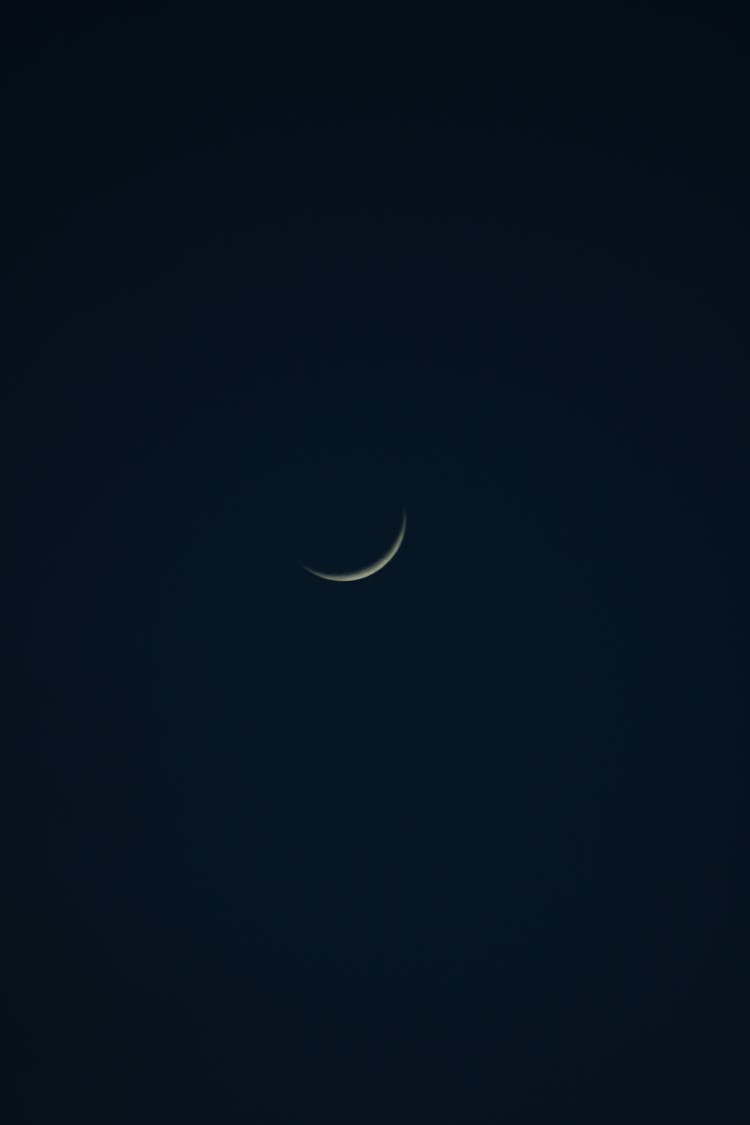 Crescent Moon In The Sky