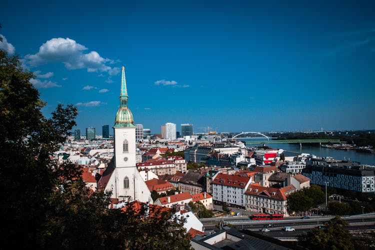 St. Martin's Cathedral On A City 