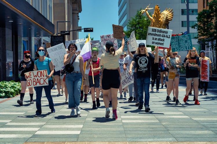 People Protesting