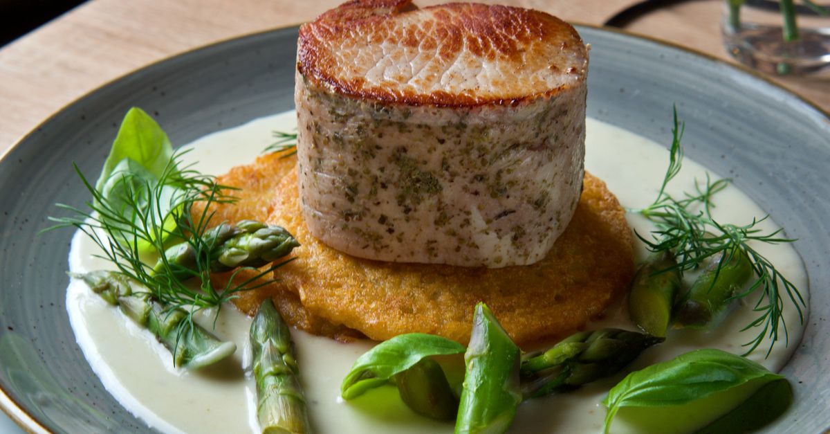 Pork Tenderloin with Mustard Cream Sauce