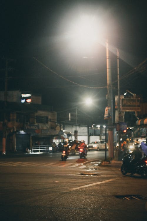 Free stock photo of 35mm, city at night, city street