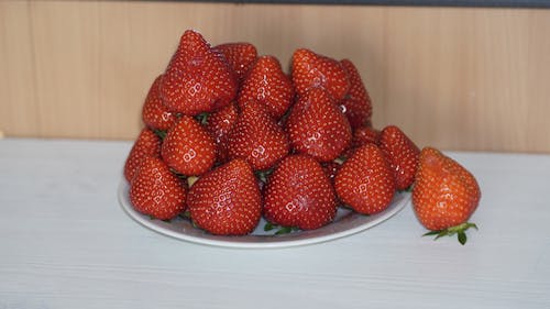 Gratis arkivbilde med frukt, jordbær, jordbie