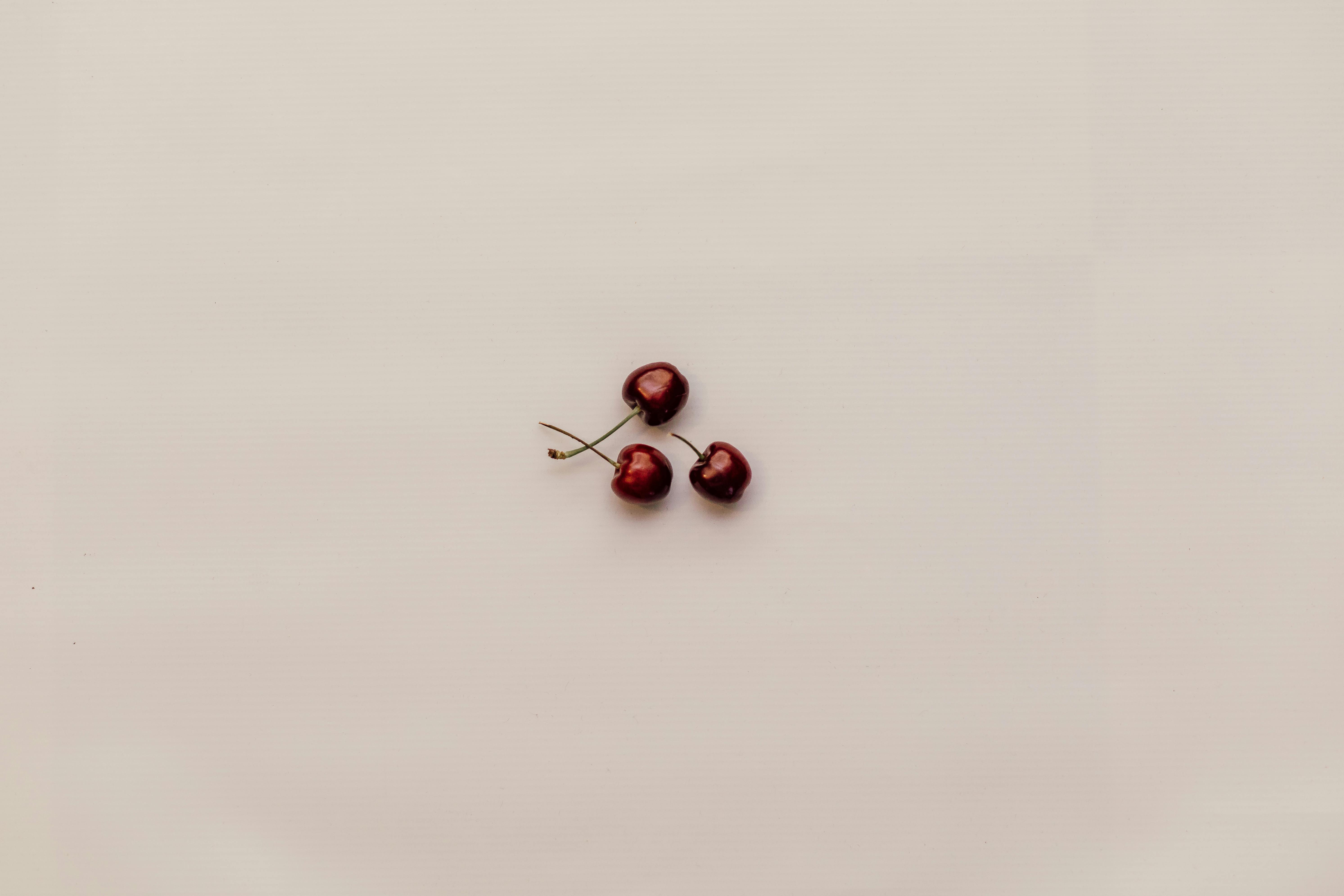 Kostenloses Foto Zum Thema Drei Fruchte Kirschen