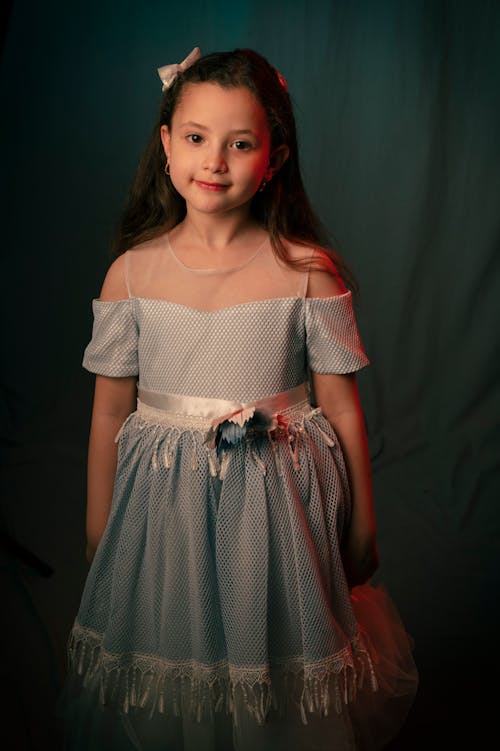 Beautiful Girl in a Studio