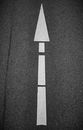 White and Black Cross Illustration