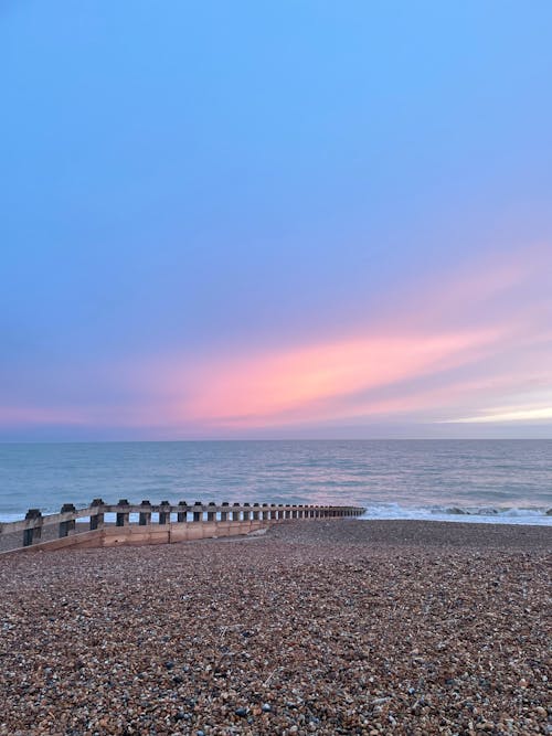 Бесплатное стоковое фото с берег моря, восход, закат