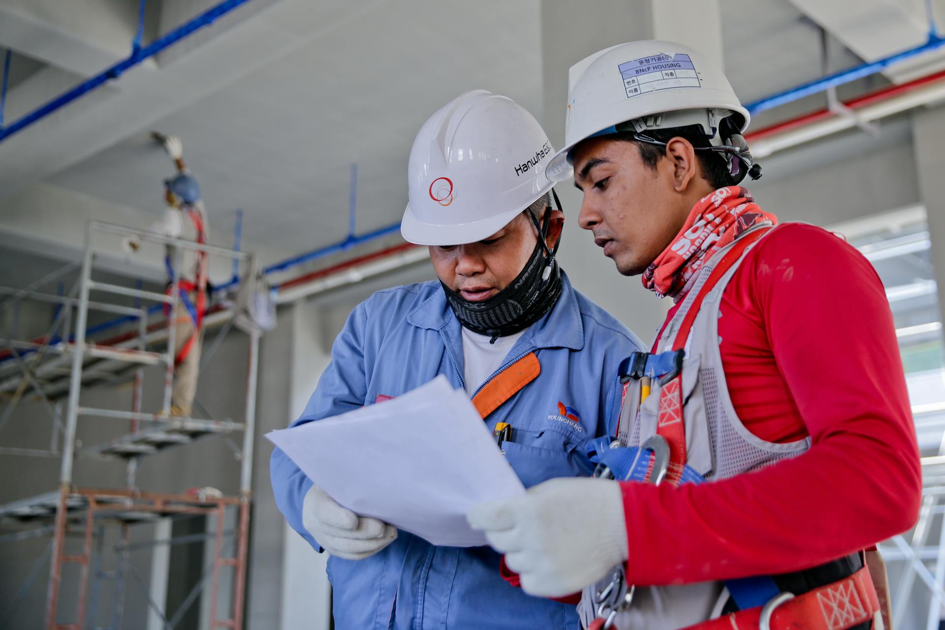 Building construction site