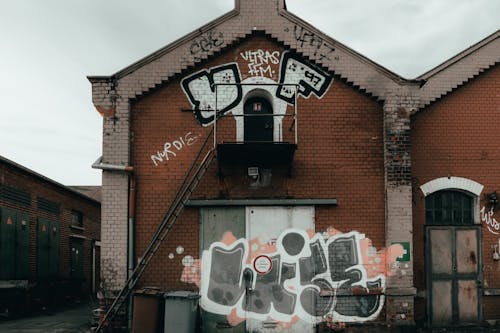 Brick Concrete Building 