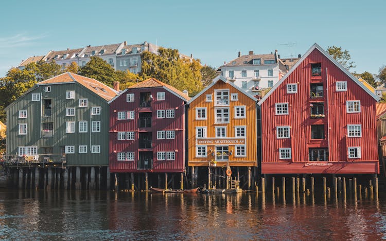 Tromdheim Colorful Houses