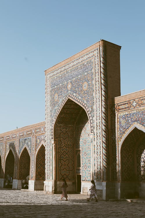 Ornamented Walls of Mosque