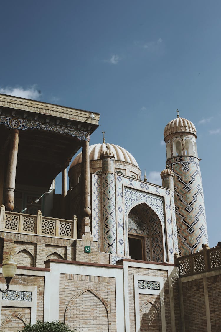 Hazrat Khizr Mosque In Samarkand, Uzbekistan