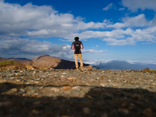 A Man on Top of the Mountain