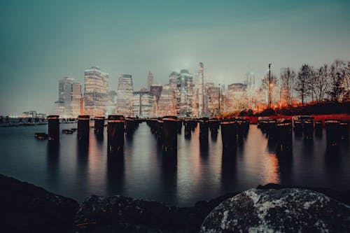 Foto profissional grátis de arranha-céus, céu, cidade de nova iorque