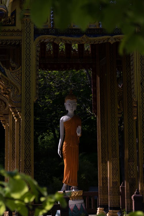 Standing Female Buddha Statue