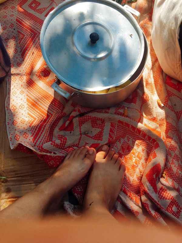 Toffee Enameled Stockpot