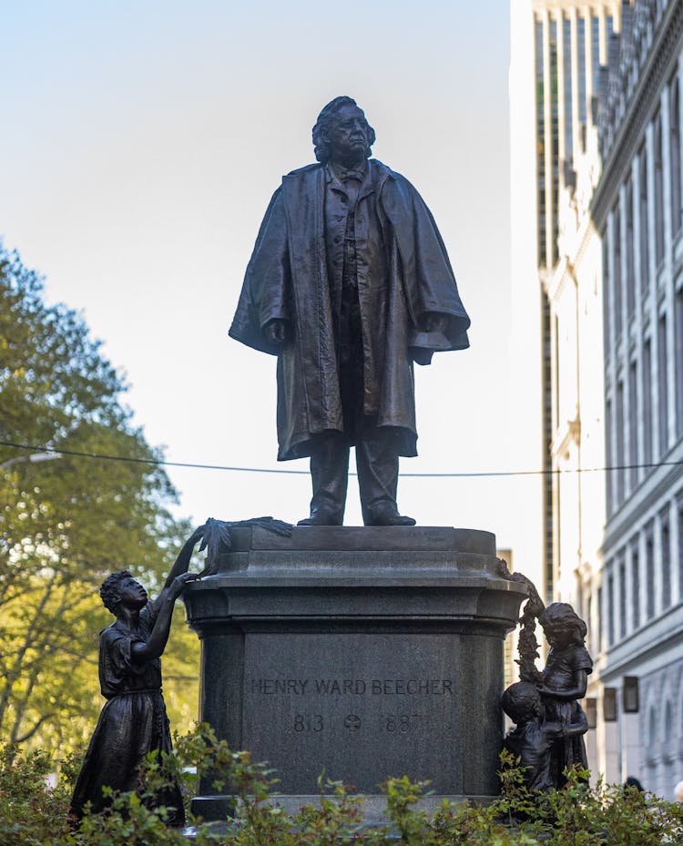 The Henry Ward Beecher Monument In New York