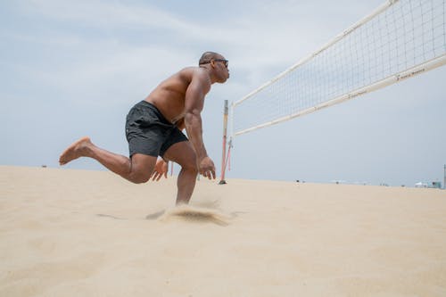 Free Photos gratuites de beach-volley, course, course à pied Stock Photo