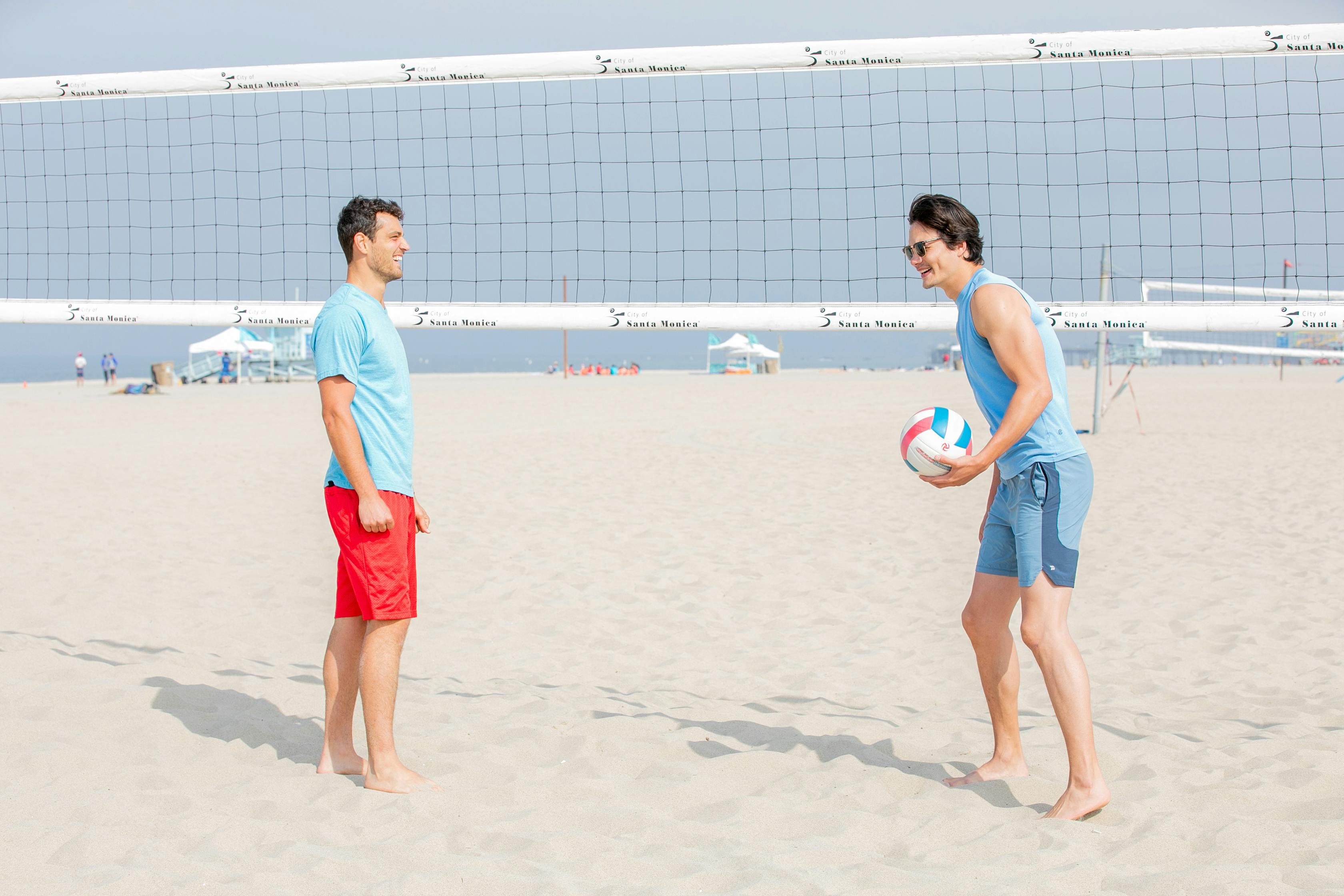 Man Playing Beach Volleyball · Free Stock Photo