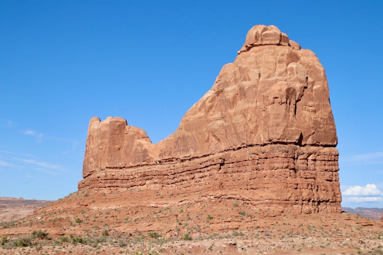 The La Sal Mountain Viewpoint In Grand County Utah