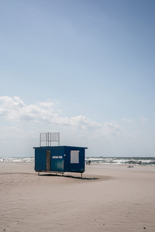 Ilmainen kuvapankkikuva tunnisteilla hiekkaranta, lifeguard booth, luonto