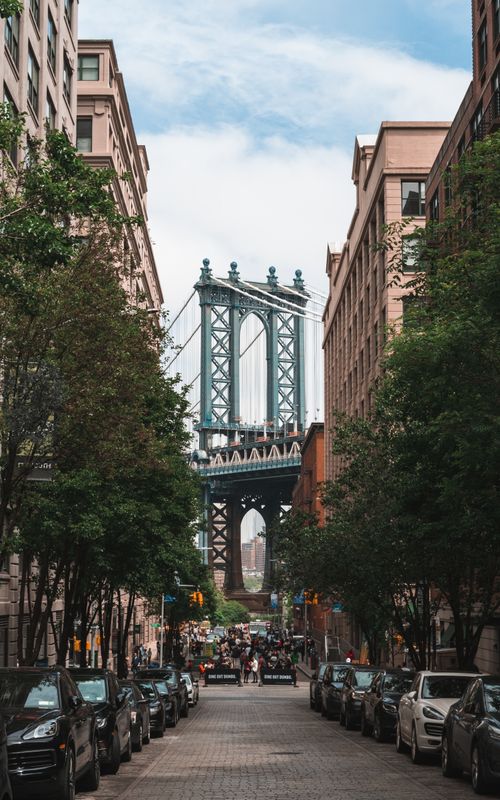 A View Of A Bridge Between Two Buildings · Free Stock Photo