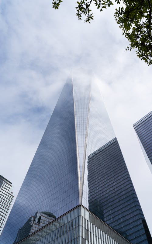 Kostenloses Stock Foto zu architektur, aufnahme von unten, ein world trade center